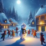 Kurzgeschichte: #Der tanzende Schneemann#