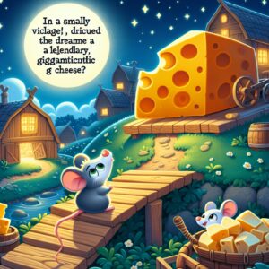 Kurzgeschichte: #Die mutige Maus und der große Käse#