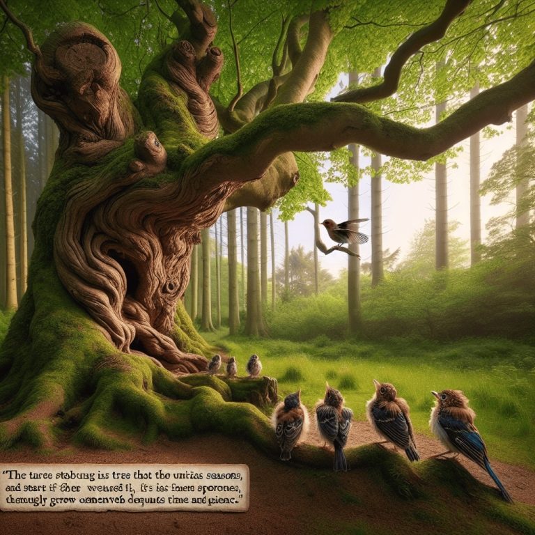 Kurzgeschichte Das Flüstern des alten Baumes