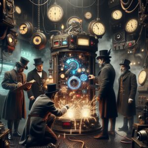 Kurzgeschichte: #Die Zeitreisenden#