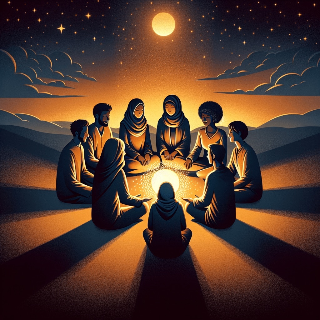 Kurzgeschichte: #Das Licht der Freundschaft#