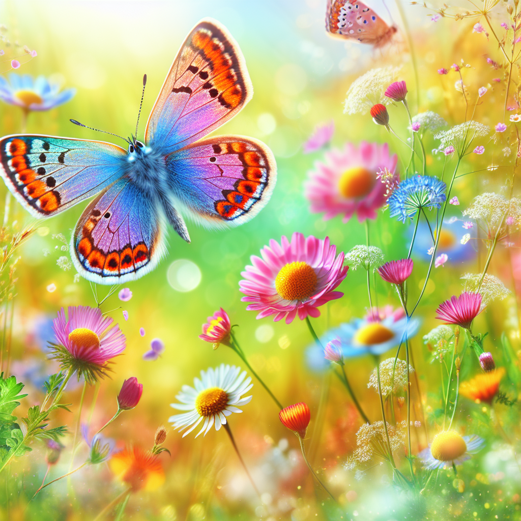 Kurzgeschichte: Der glückliche Schmetterling