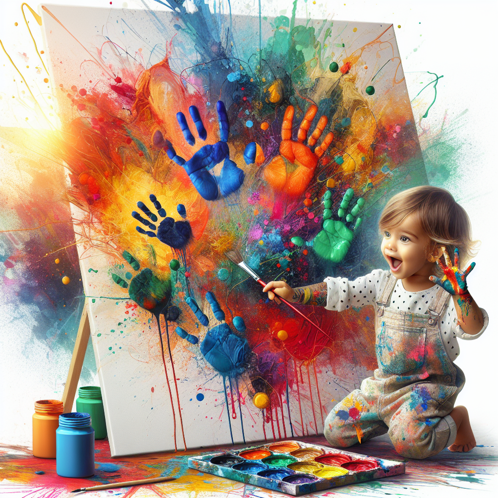 Kurzgeschichte: #Der kleine Farbenkünstler#