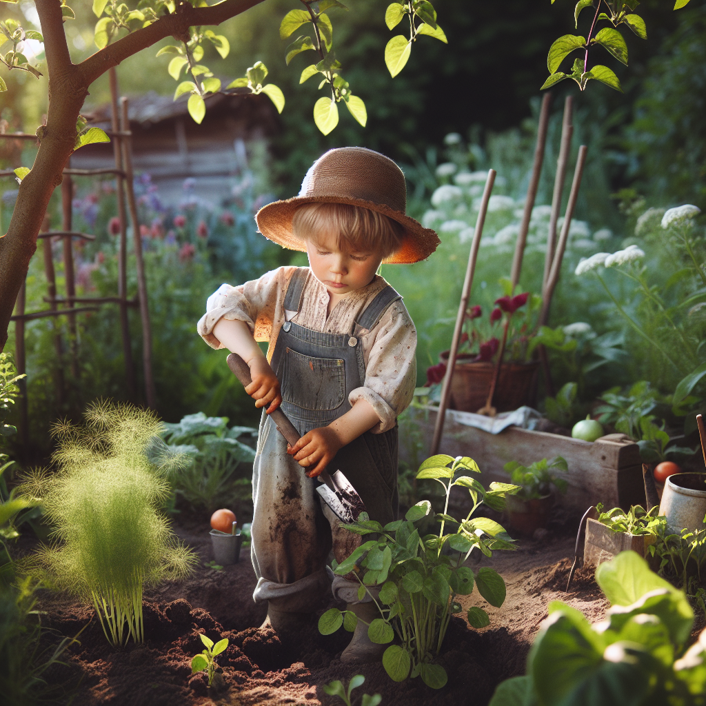 Kurzgeschichte: #Der kleine Gärtner#