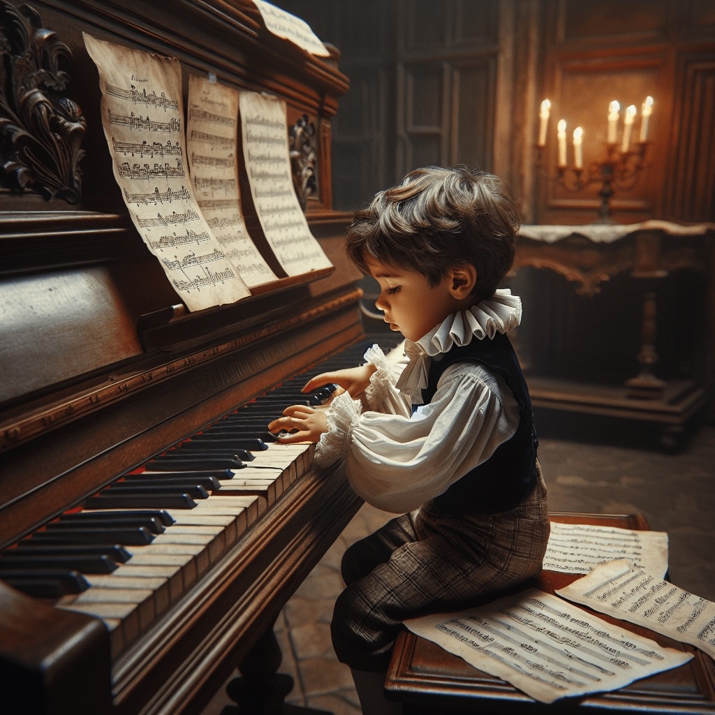 Kurzgeschichte: #Der kleine Komponist#