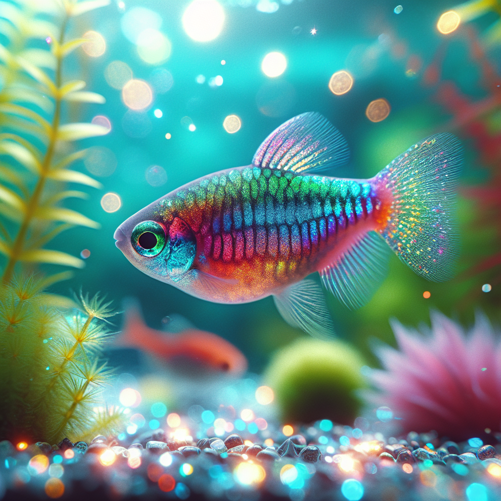 Kurzgeschichte: #Der kleine Regenbogenfisch#