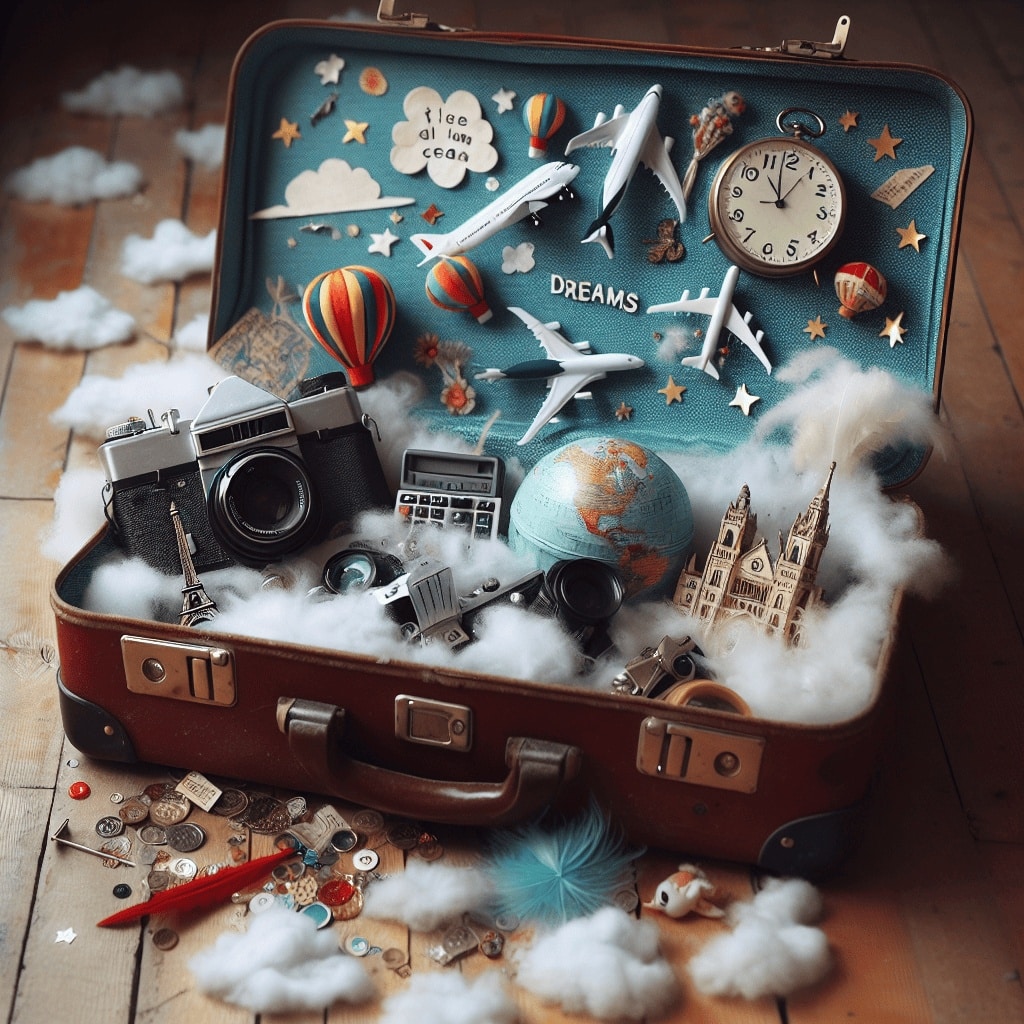 Kurzgeschichte: #Der Koffer voller Träume#