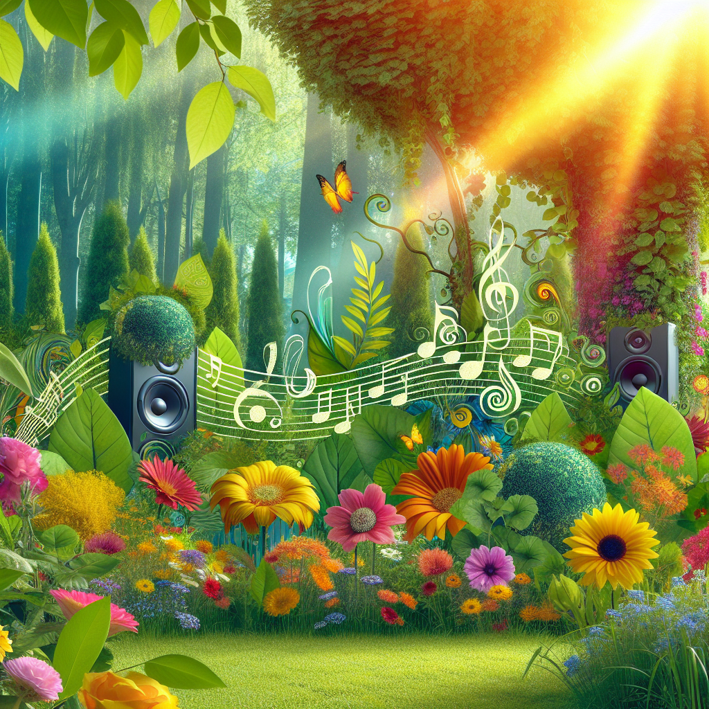 Kurzgeschichte: #Der laute Musikgarten#