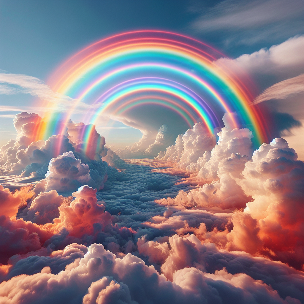 Kurzgeschichte: #Der magische Regenbogen#