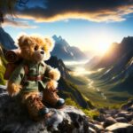 Kurzgeschichte: #Der mutige Teddy auf Abenteuerreise#