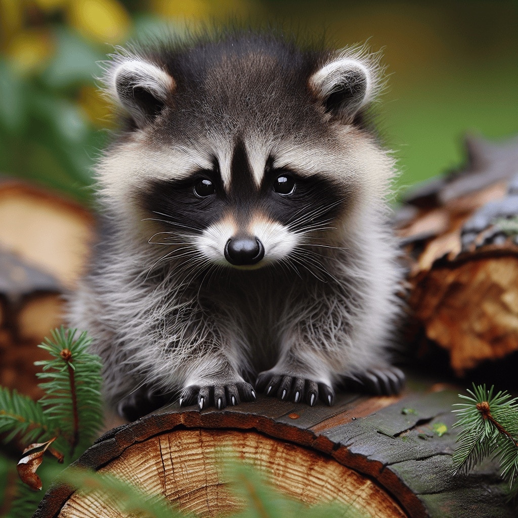 Kurzgeschichte: #Der niedliche Waschbär#
