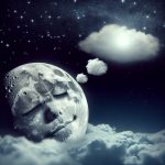 Kurzgeschichte: #Der tagträumende Mond#
