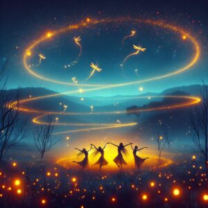 Kurzgeschichte: #Der wilde Tanz der Feuerfliegen#