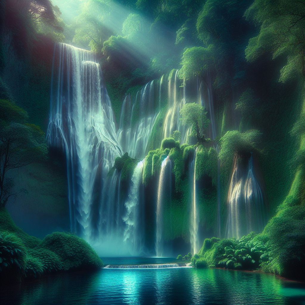 Kurzgeschichte: Der zauberhafte Wasserfall