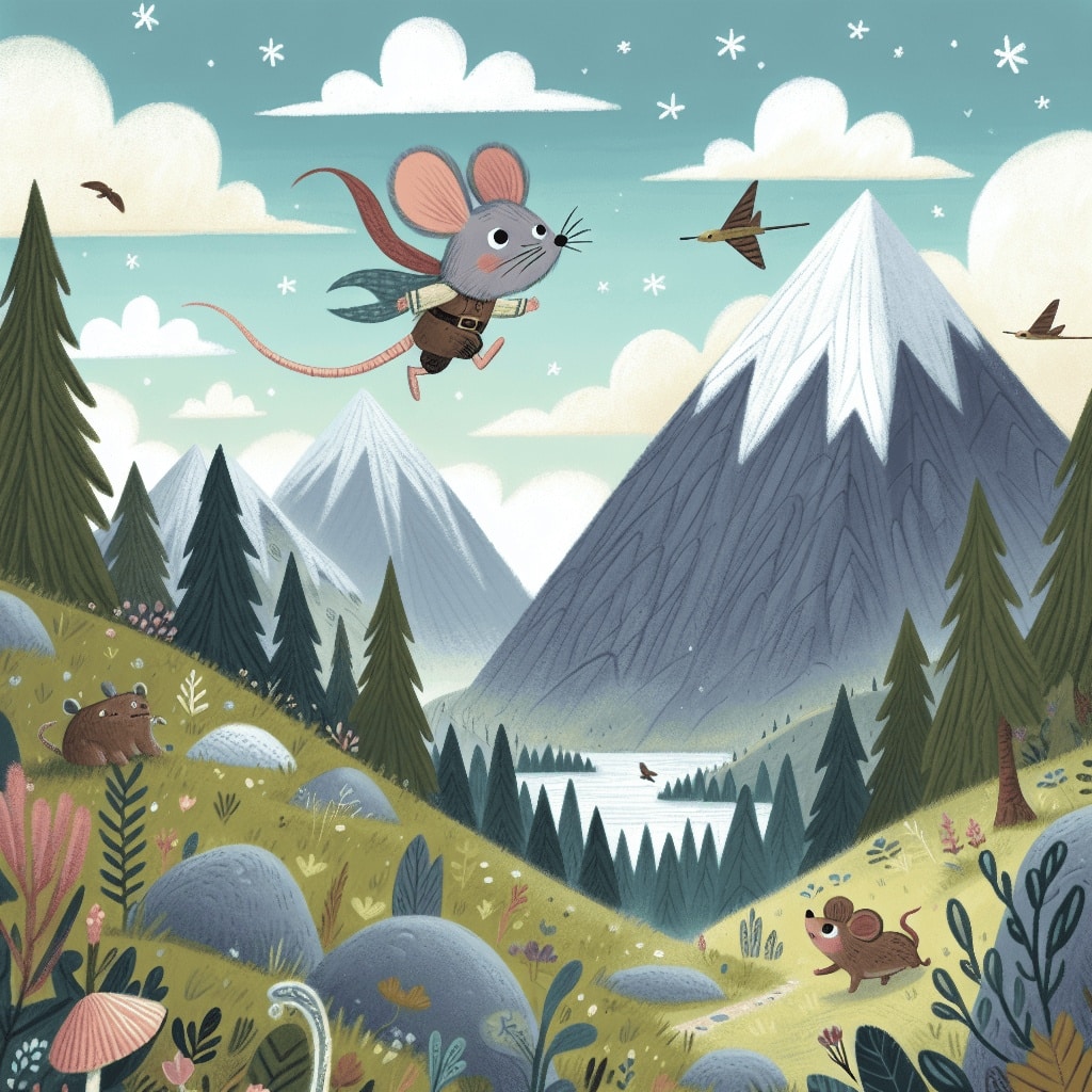 Kurzgeschichte: #Die Abenteuer der fliegenden Maus#