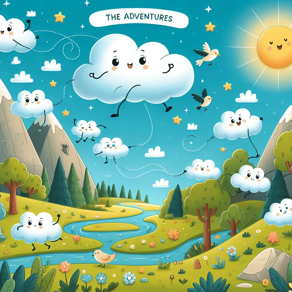 Kurzgeschichte: #Die Abenteuer der kleinen Wolke#