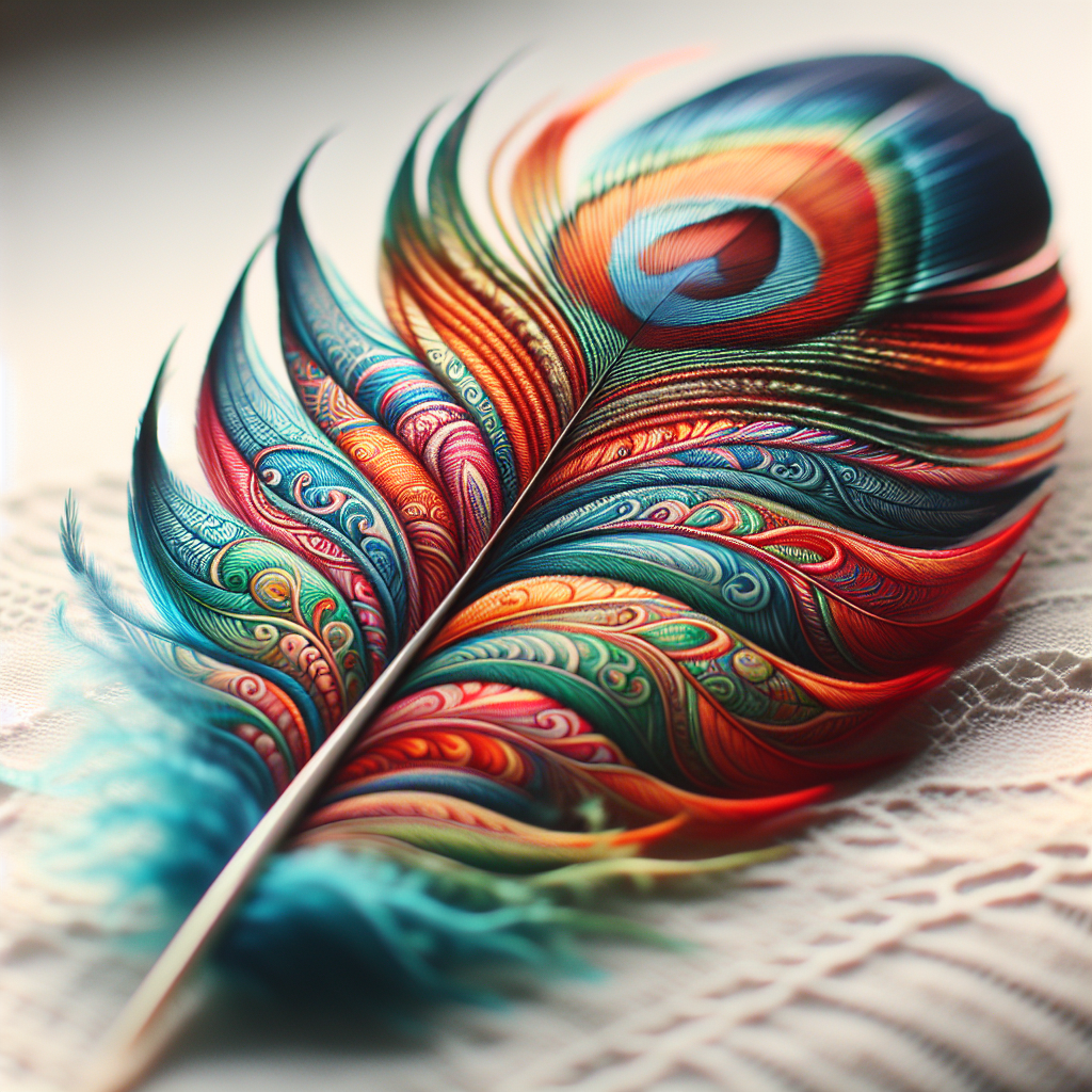 Kurzgeschichte: #Die bunte Feder#