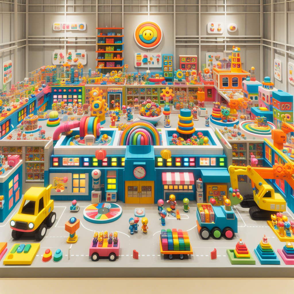 Kurzgeschichte: #Die bunte Spielzeugfabrik#