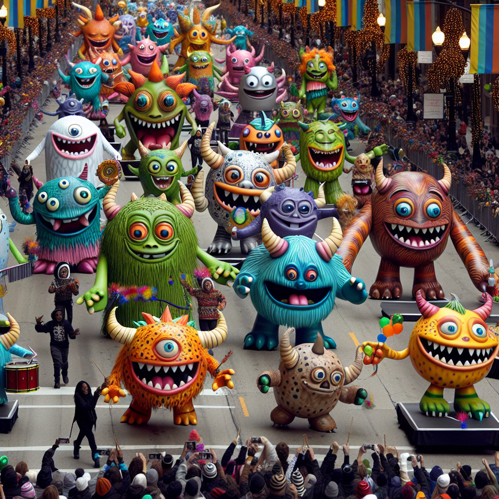 Kurzgeschichte: #Die fröhliche Monsterparade#