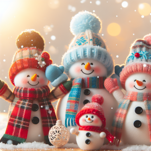 Kurzgeschichte: #Die fröhlichen Schneemänner#