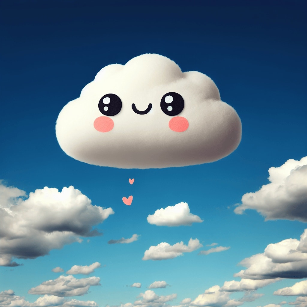 Kurzgeschichte: #Die freche kleine Wolke#