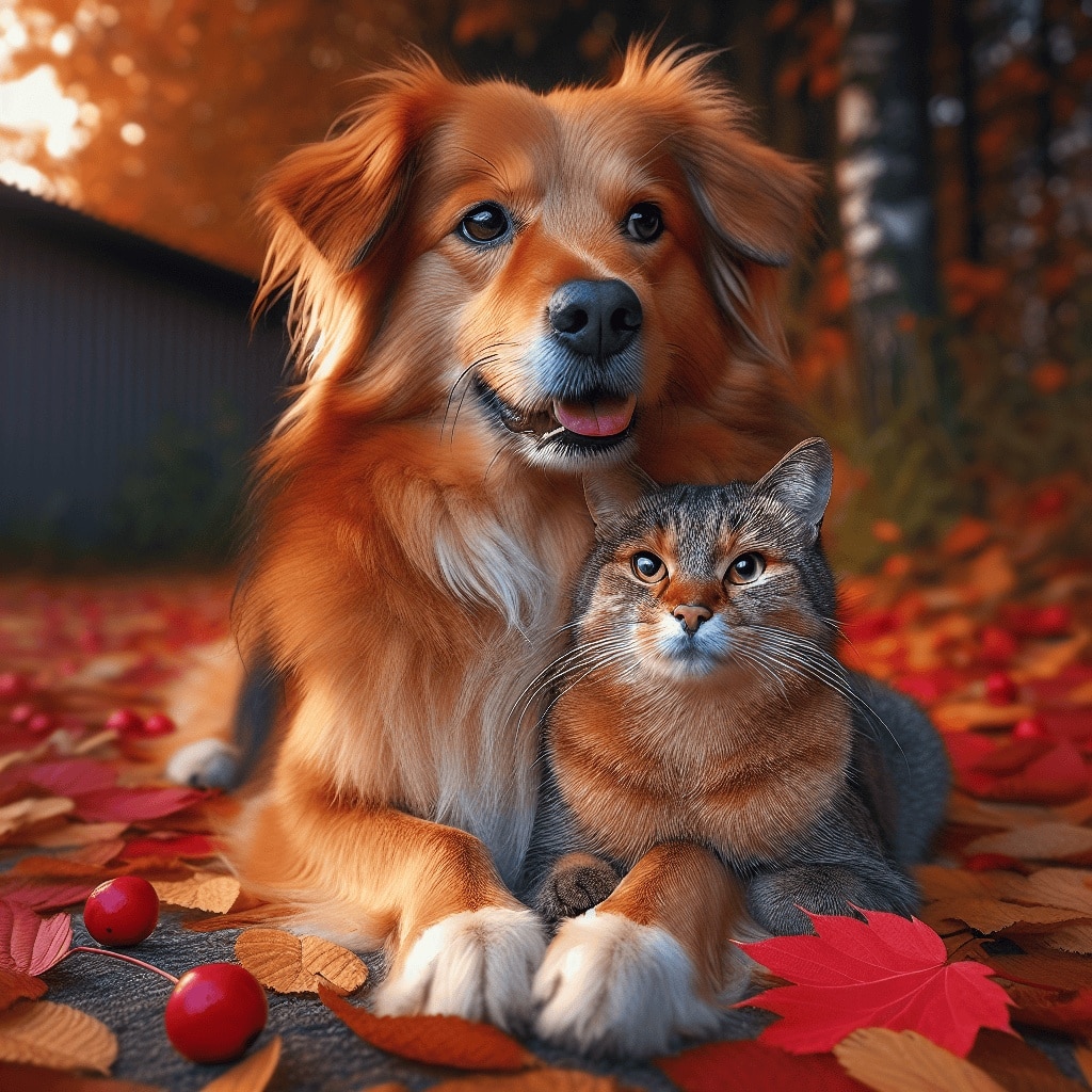 Kurzgeschichte: #Die Freundschaft von Hund und Katze#