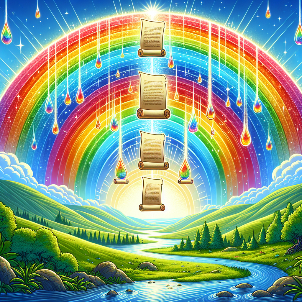 Kurzgeschichte: #Die Geheimnisse des Regenbogens#