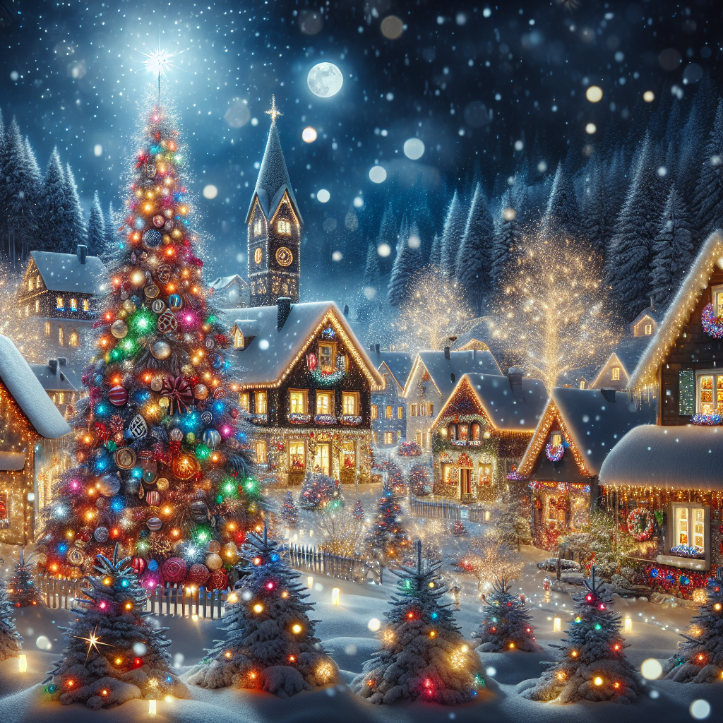 Kurzgeschichte: #Die glitzernde Weihnachtsgeschichte#