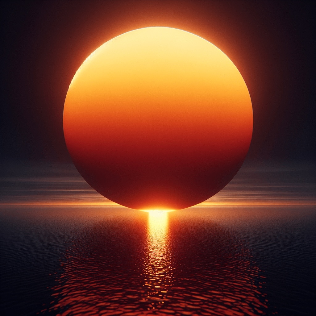 Kurzgeschichte: #Die kugelrunde Sonne#