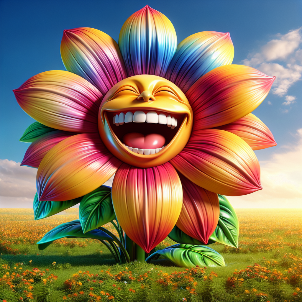 Kurzgeschichte: #Die lachende Blume#