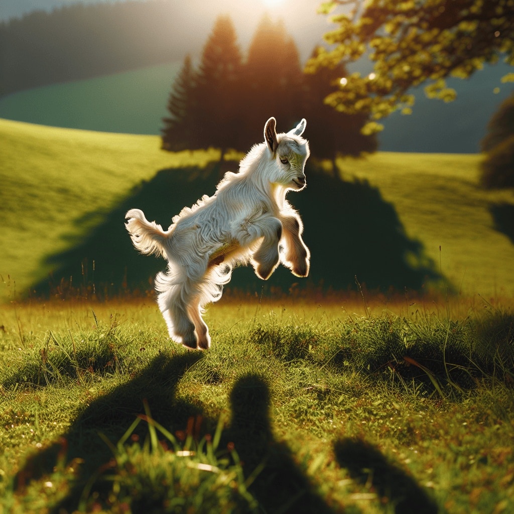 Kurzgeschichte: #Die lustige Ziege#