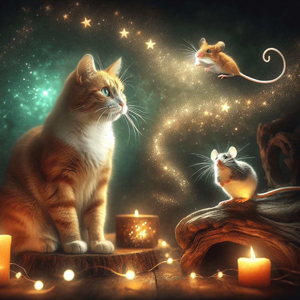 Kurzgeschichte: Die magische Freundschaft zwischen Katze und Maus