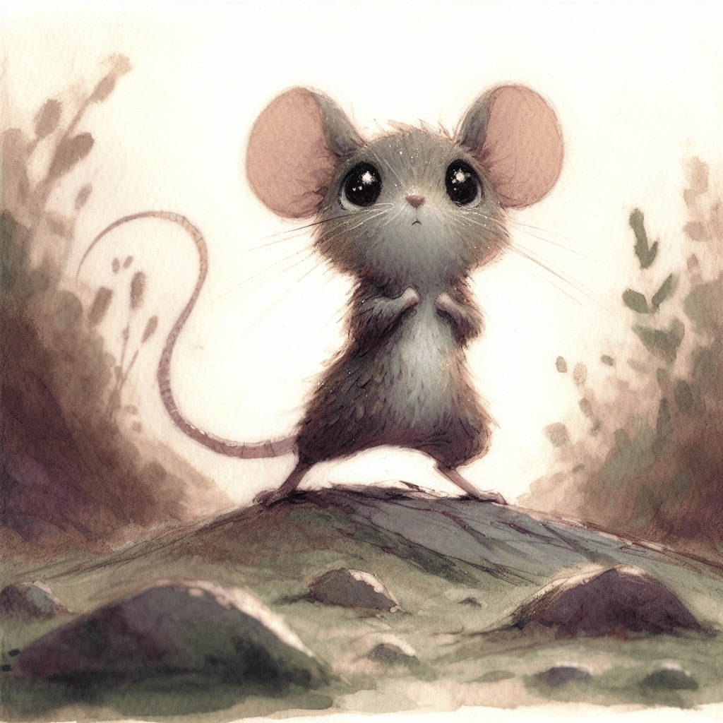 Kurzgeschichte: #Die mutige kleine Maus#