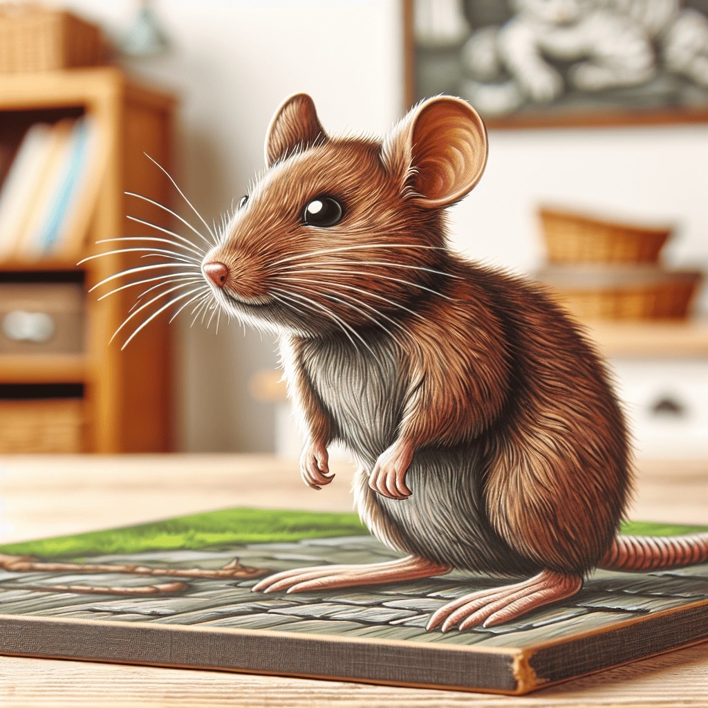 Kurzgeschichte: #Die mutige Maus#