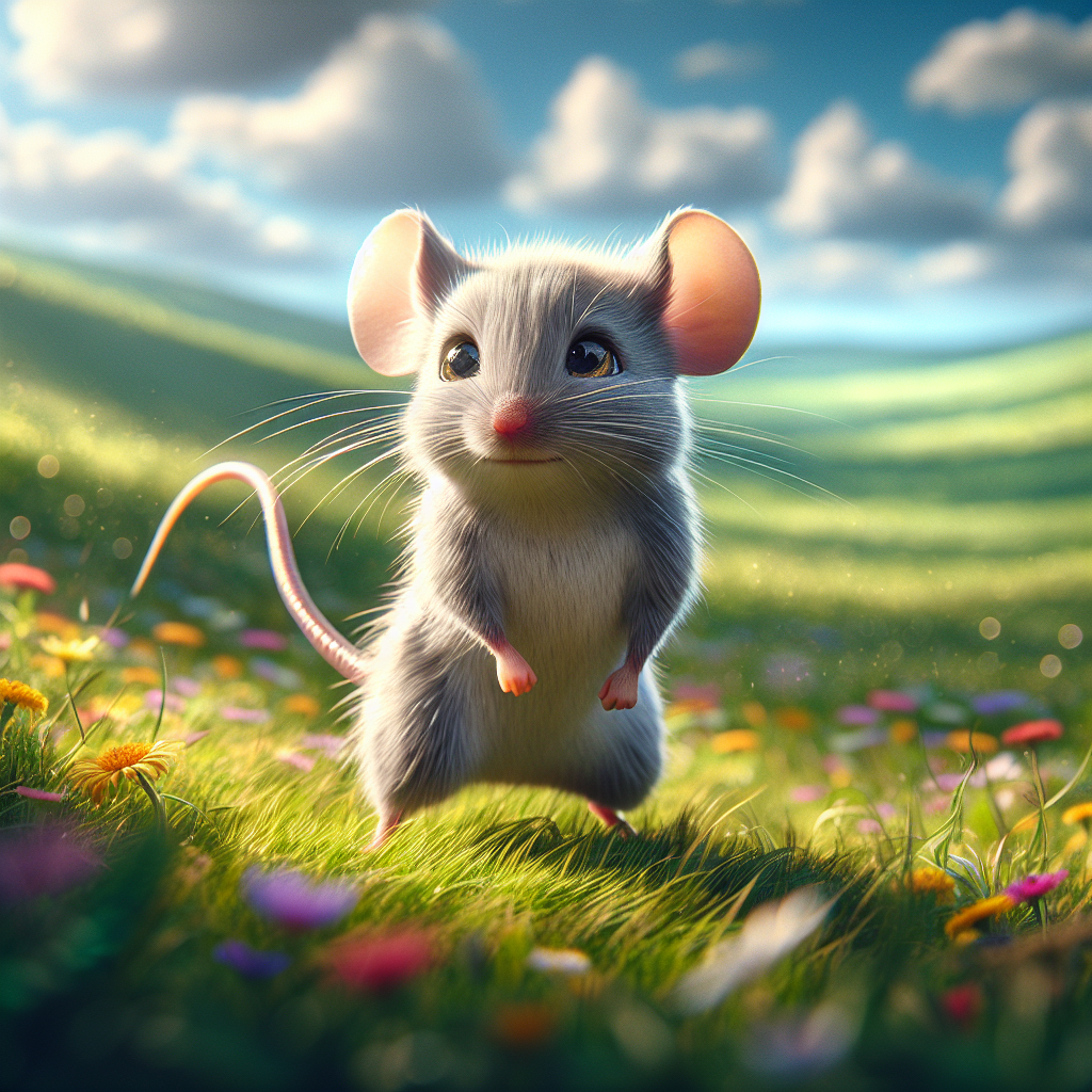 Kurzgeschichte: #Die mutige Maus#