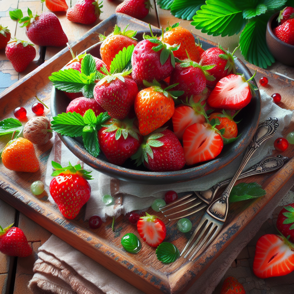 Kurzgeschichte: #Die süßen Erdbeeren#