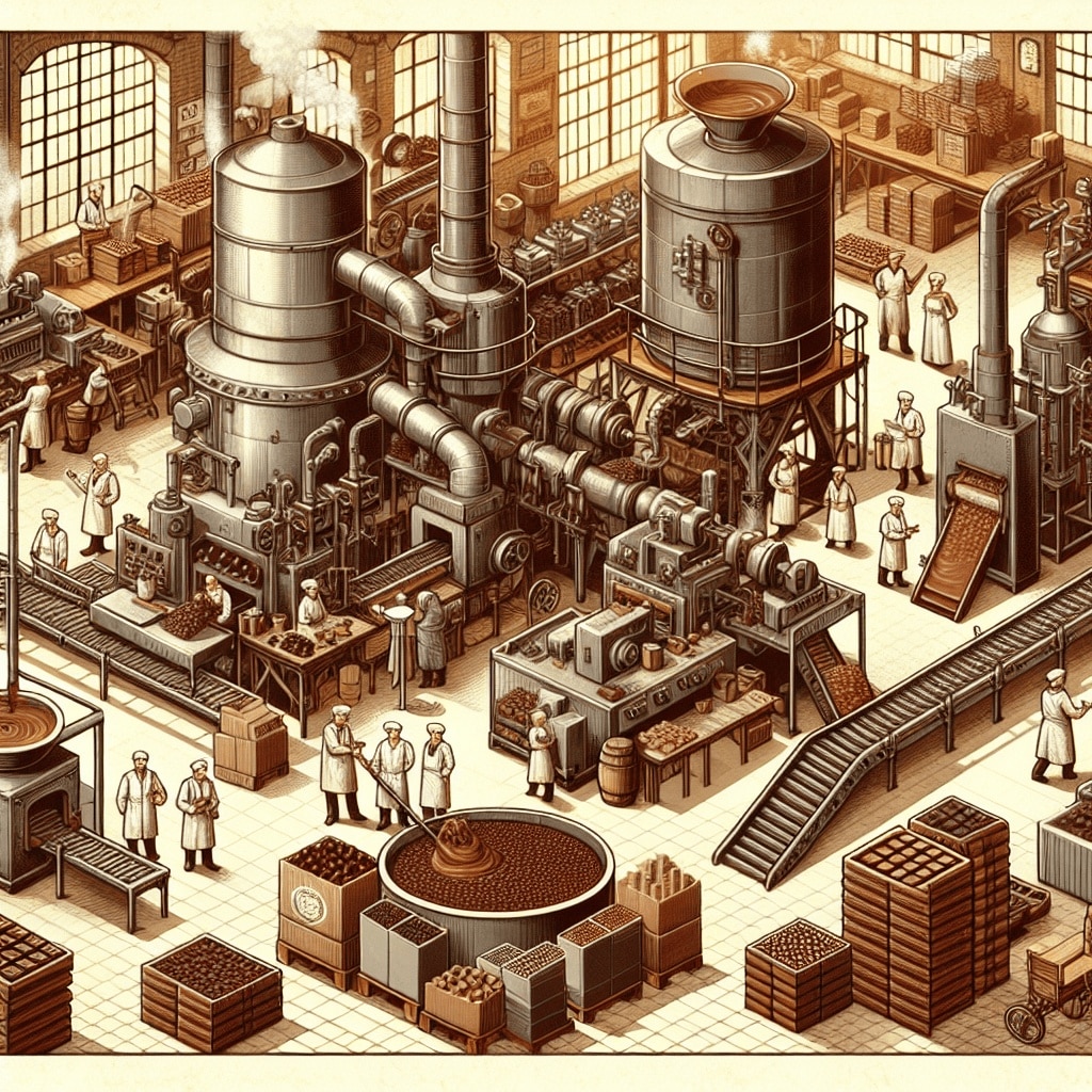 Kurzgeschichte: #Die Schokoladenfabrik#