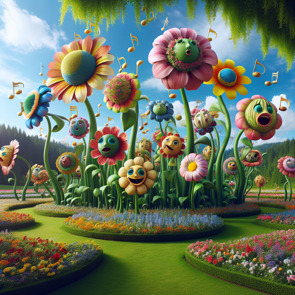Kurzgeschichte: #Die singenden Blumen#