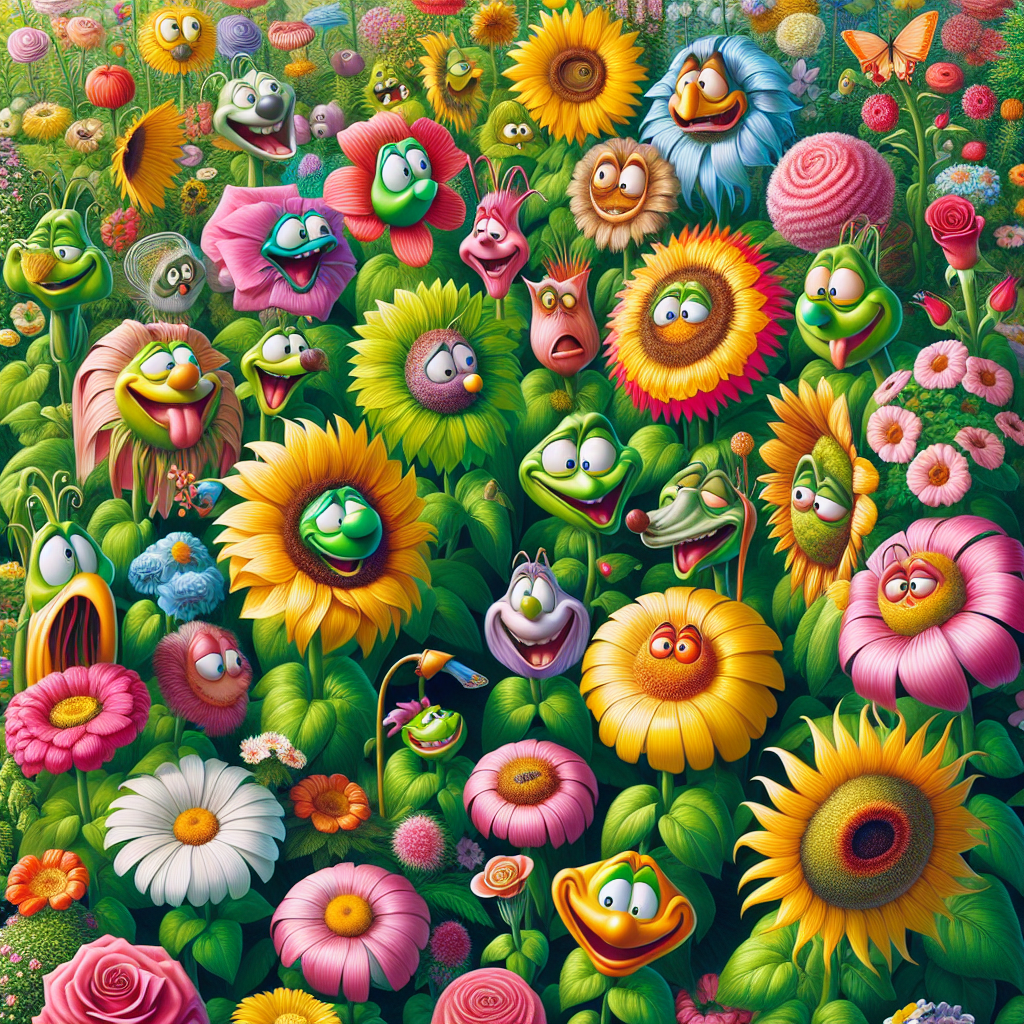 Kurzgeschichte: #Die sprechenden Blumen#