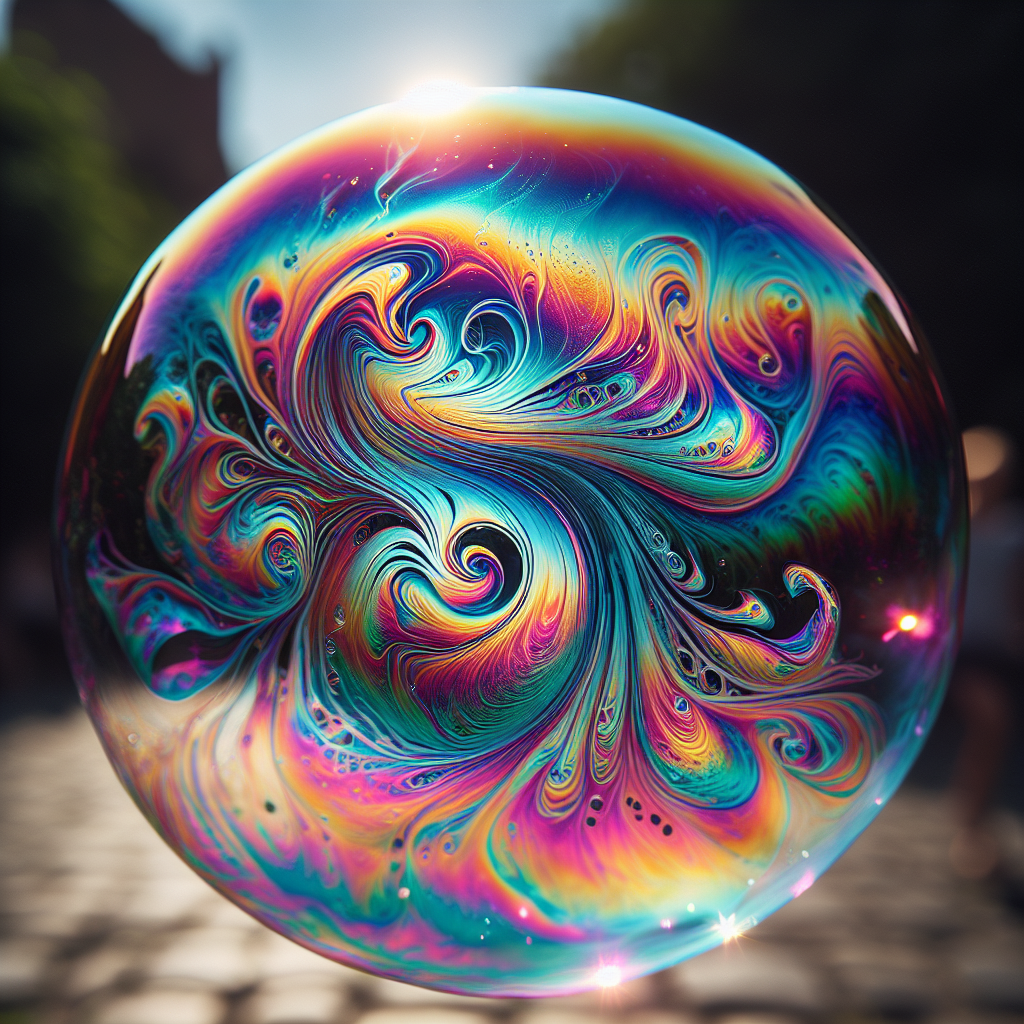 Kurzgeschichte: #Die spritzige Seifenblase#