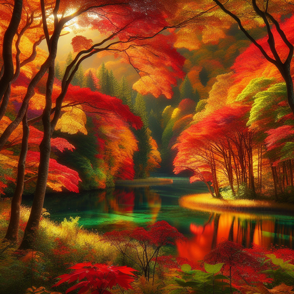 Kurzgeschichte: #Die strahlenden Farben des Herbstes#