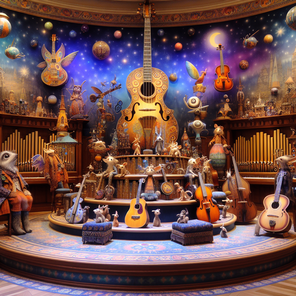 Kurzgeschichte: #Die verzauberten Musikinstrumente#