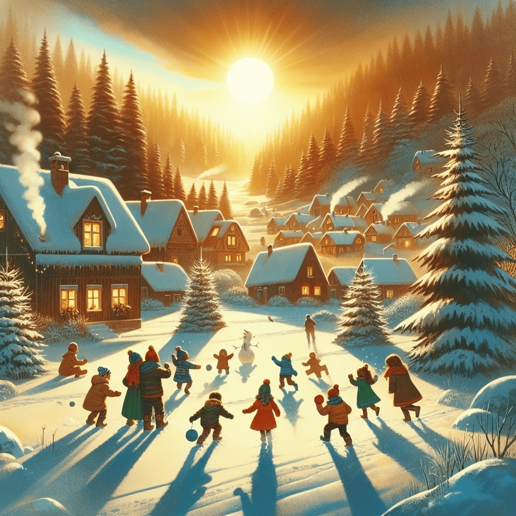 Kurzgeschichte: #Ein magischer Wintertag#