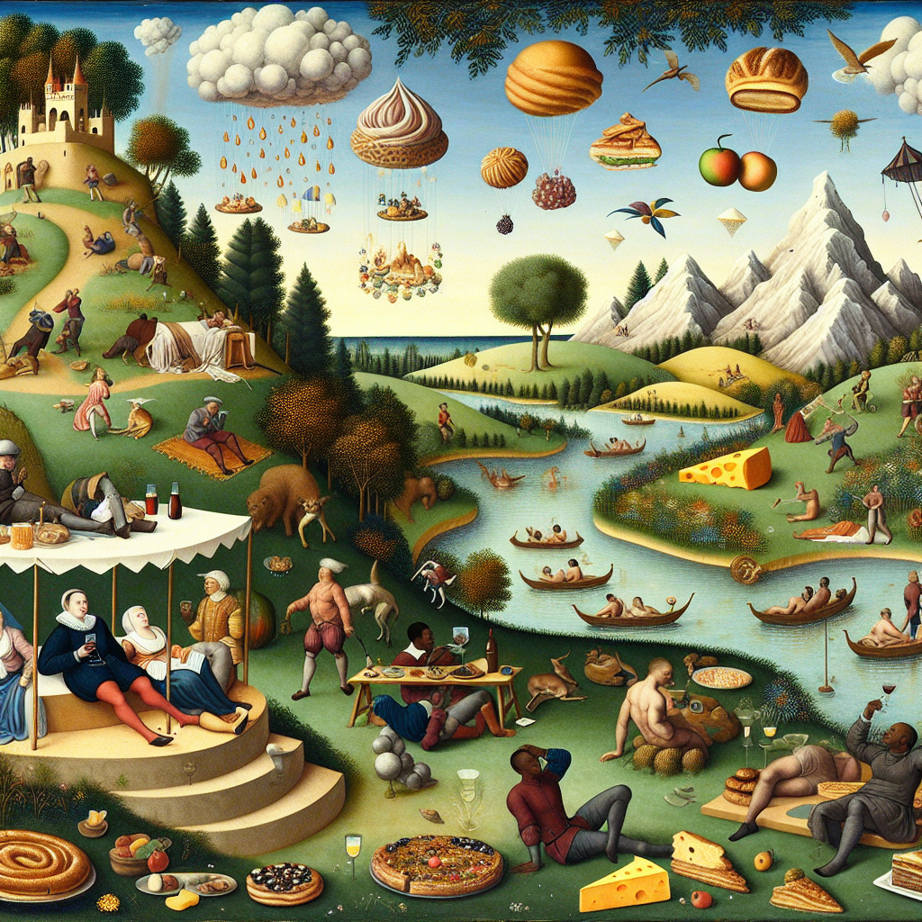Kurzgeschichte: #Ein Tag im Schlaraffenland#