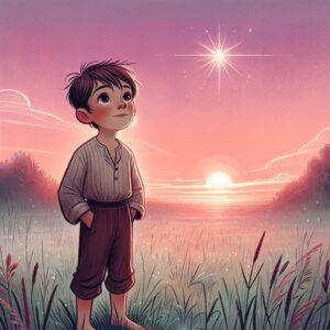 Kurzgeschichte: #Peter und der Morgenstern#