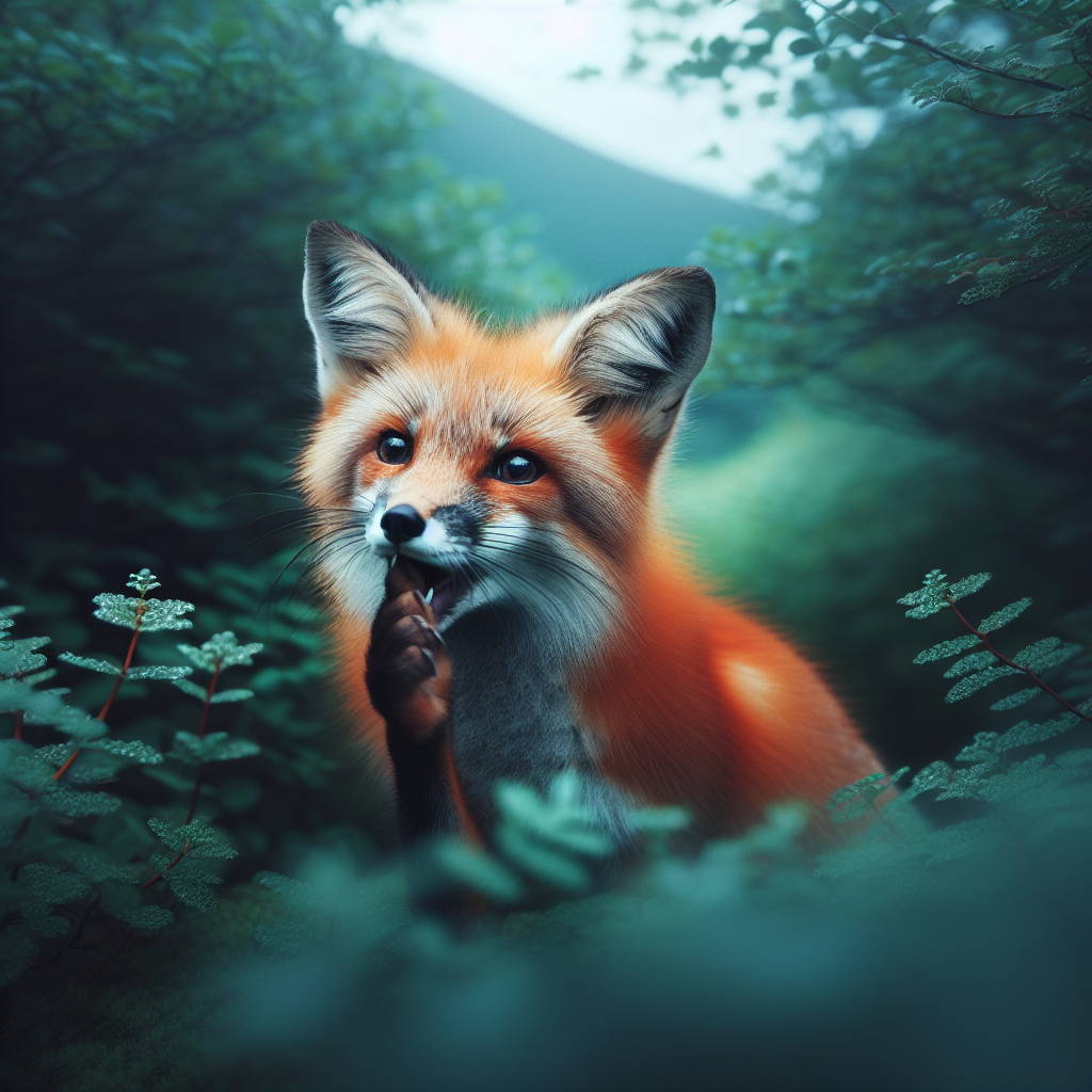Kurzgeschichte: #Der flüsternde Fuchs#