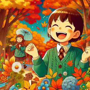 Kurzgeschichte: #Der fröhliche Herbsttag#