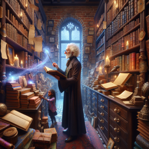 Kurzgeschichte: #Die magische Buchhandlung#