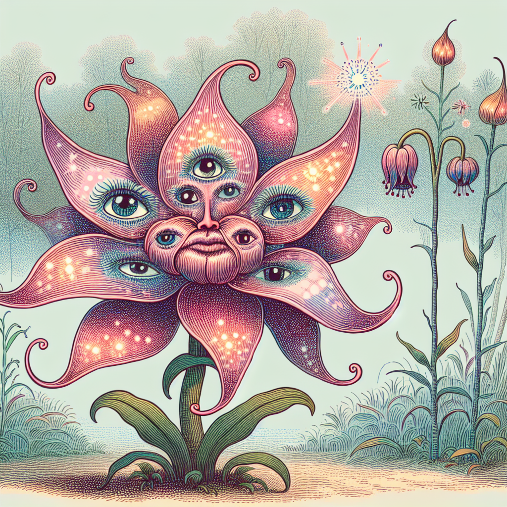 Kurzgeschichte: #Die sprechende Blume#