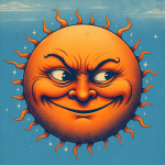 Kurzgeschichte: #Die verschmitzte Sonne#